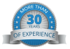 30-years-experience logo